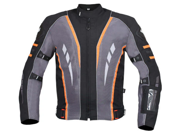 Navigator Riding Jacket Orange- Biking Brotherhood