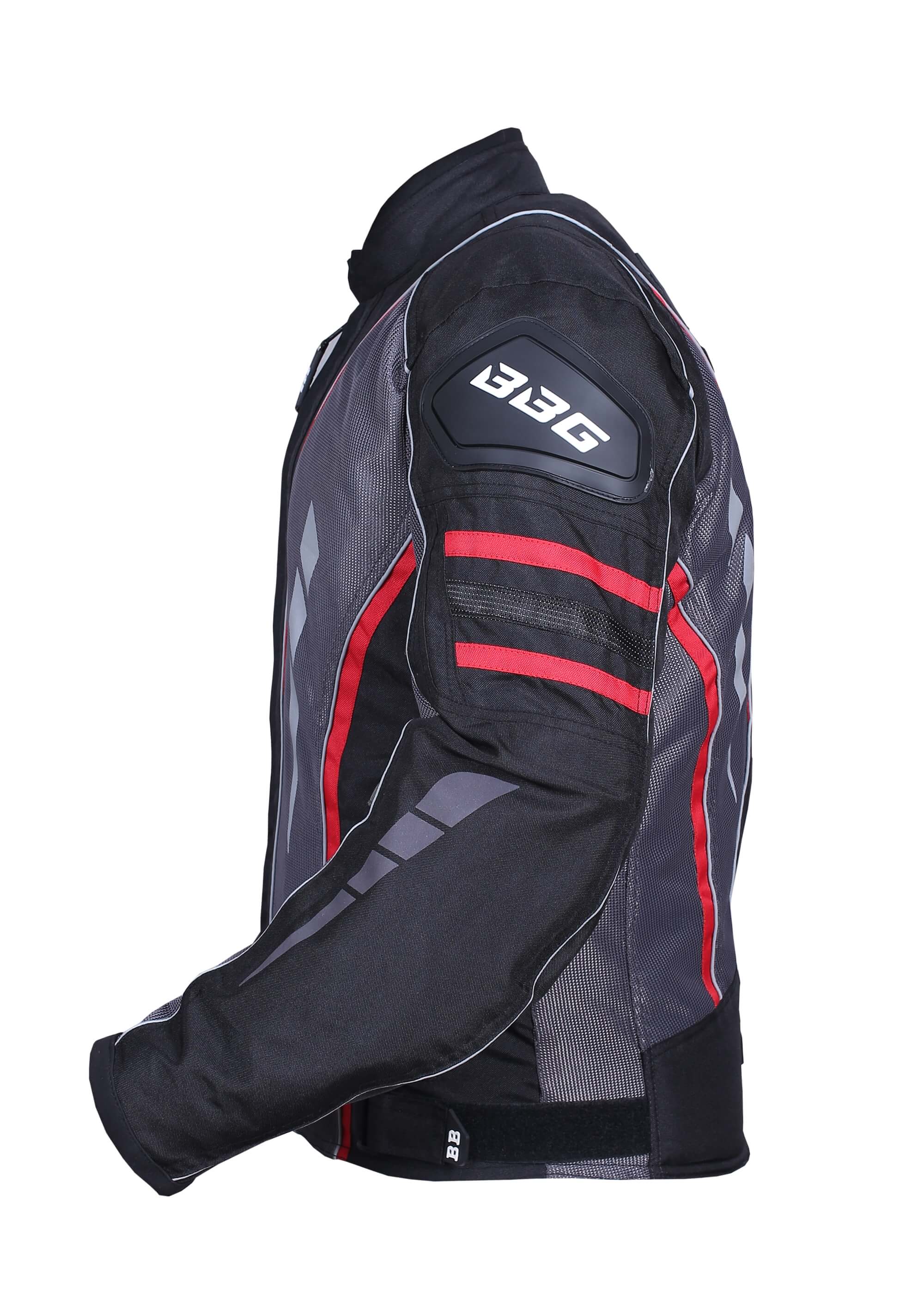Navigator Riding Jacket Red - Biking Brotherhood - Image 3