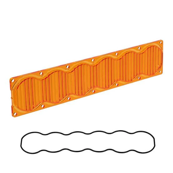 OnX6 Light Bar Replacement Lens Kit Universal – Wide Cornering – Factory Amber – Baja Designs – 458119