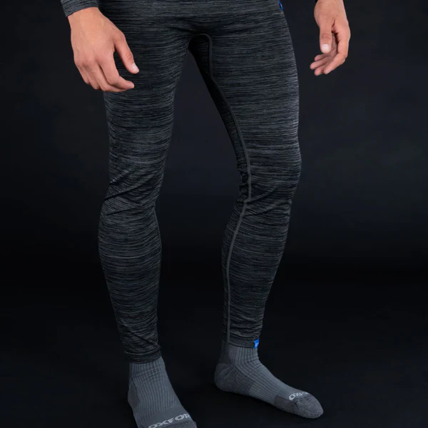 Oxford Advanced MS Pant Base Layer (Slim Fit & Lightweight) - Charcoal Marl - Image 4