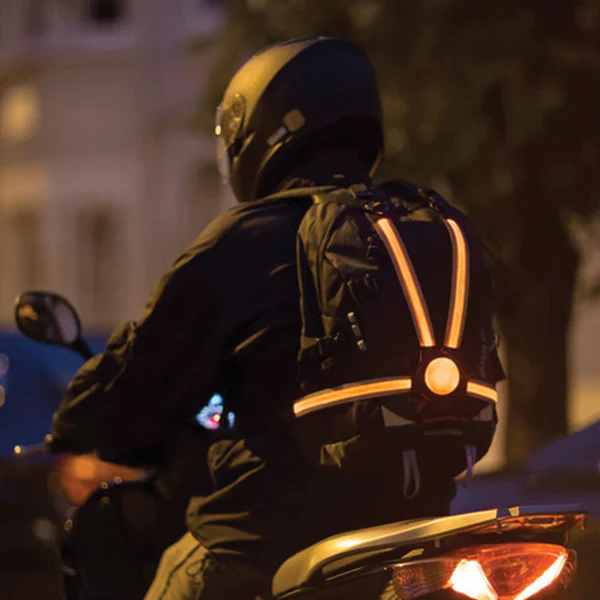 Oxford Commuter X4 Fiber Optic Rear Light - Image 3