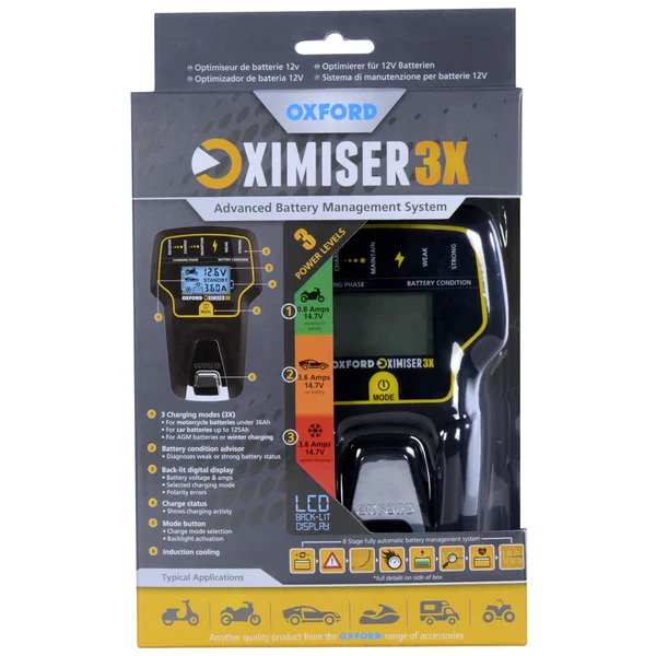 Oxford Oximiser 3X Advanced Battery Management System - Image 3