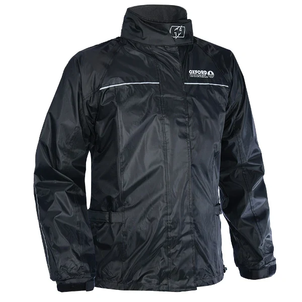 Oxford Rainseal Over Jacket - Black - XL