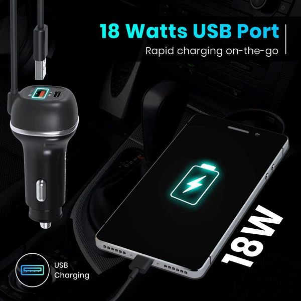 Portronics Car Power 1C (Car Charger) - POR 1873 - Image 4