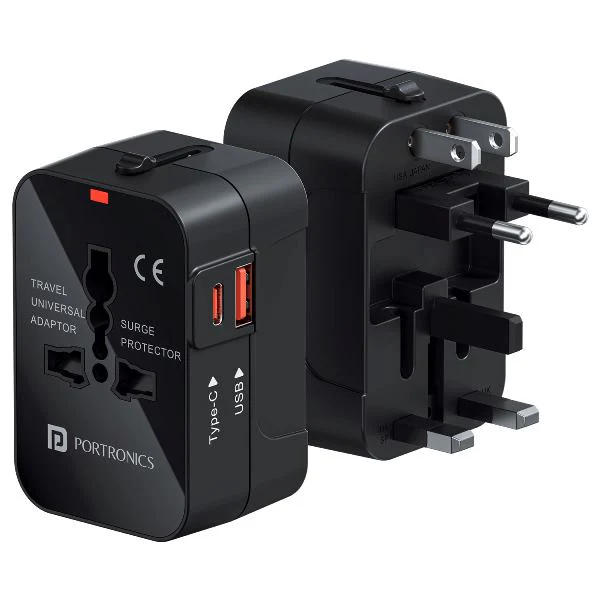 Portronics-Juicemate Universal Adaptor (POR 2838)
