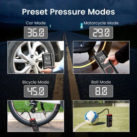 Portronics Vayu 2.0 Rechargable Tyre Inflator - Image 12