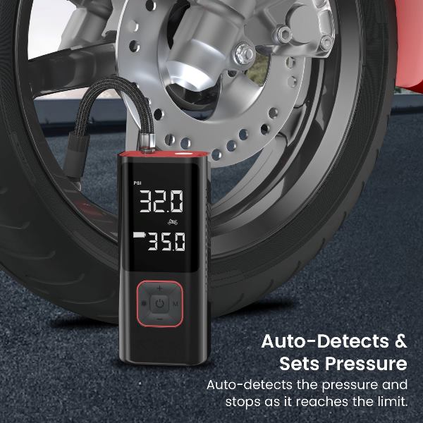 Portronics-Vayu 2.0 Tyre Inflator (POR 2319) - Image 3
