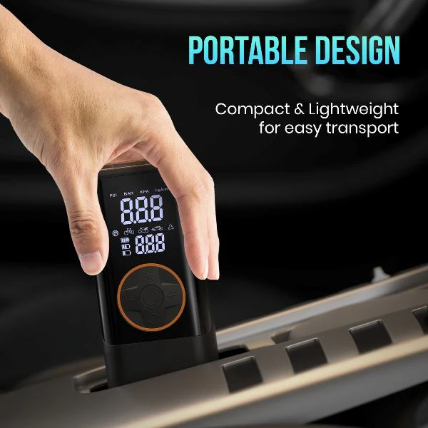 Portronics Vayu 4.0 Tyre Inflator - Image 4