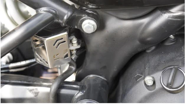 Premium Rear Brake Reservoir Protector for - SS - Carbon Racing For HIMALAYAN 450 - Image 3