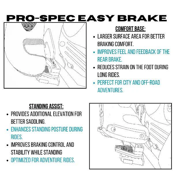 Pro-Spec Easy Brake for Triumph Tiger 660 - EB500 - Image 4