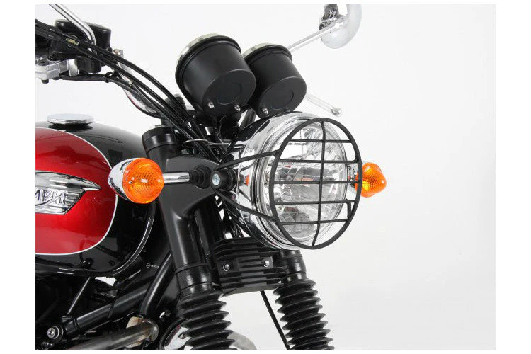 Protection Headlight Guard (Black) Triumph Bonneville T100 - Hepco Becker - 700790 00 01 - Image 2