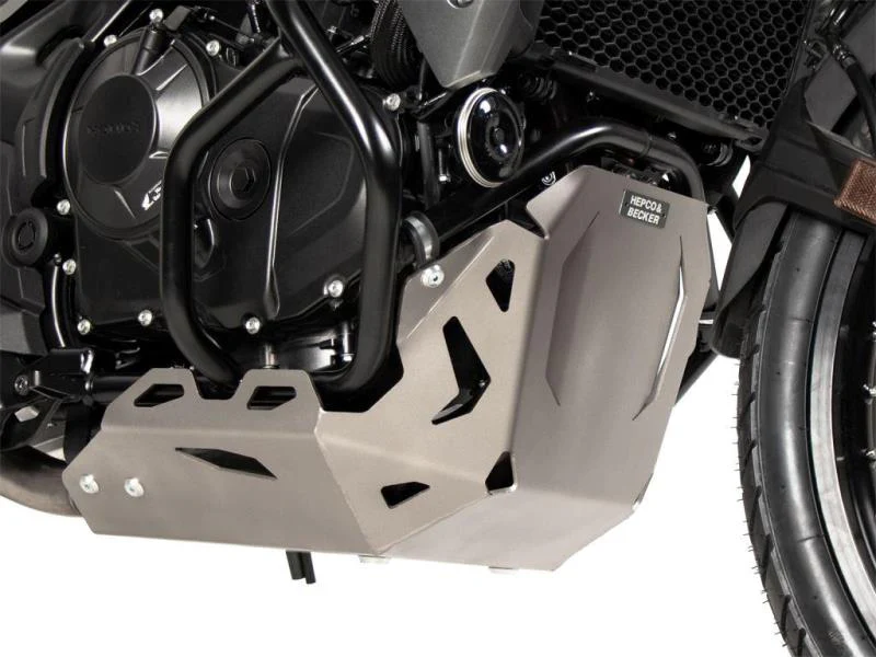 Protection Skid Plate Honda Transalp XL 750 Silver - Hepco Becker - 8109539 00 12 - Image 2