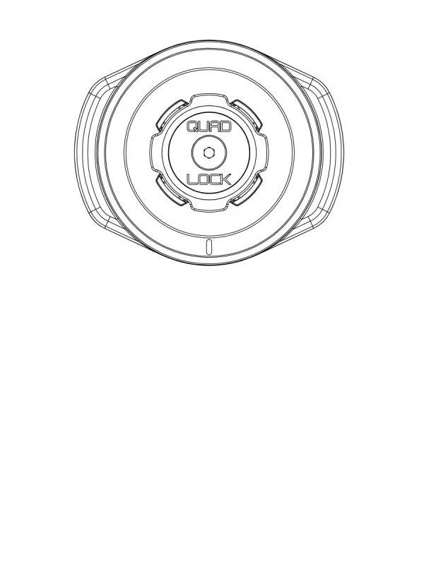 Quadlock® 12-24V Waterproof Wireless Charging Head-QLH-HW-WCH-2 - Image 2