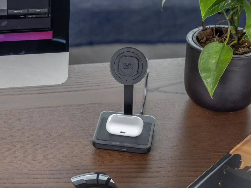 Quadlock® Dual Desktop Wireless Charger-QLM-2DWC - Image 4