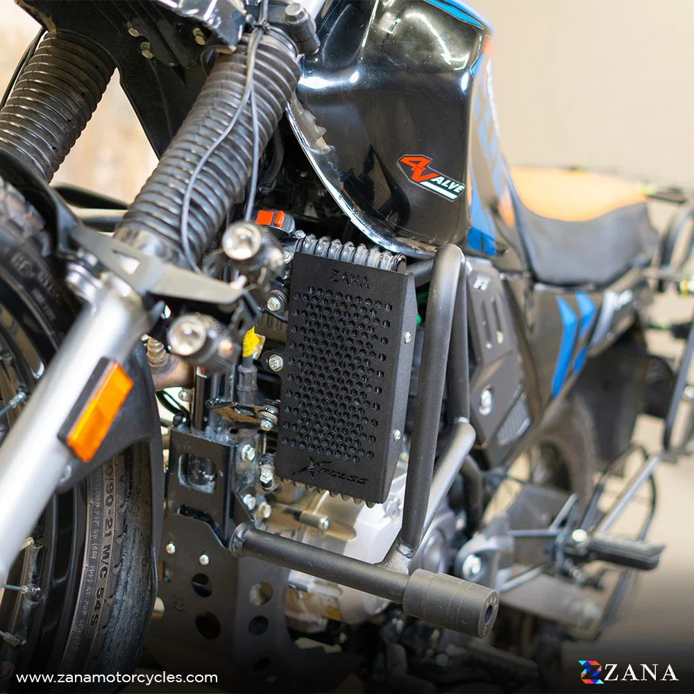 Radiator Guard Honeycomb Black for Hero X-pulse 200-ZANA - ZI-8330 - Image 3