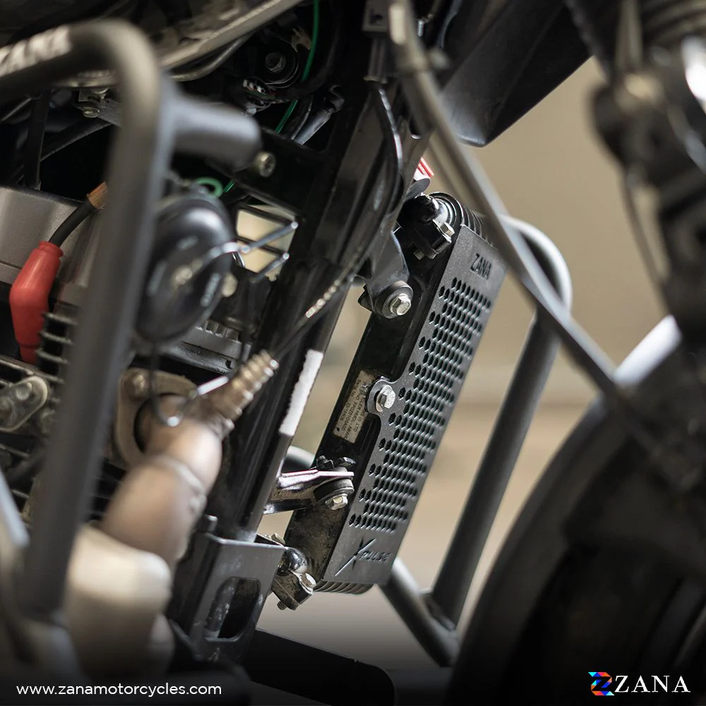 Radiator Guard Honeycomb Black for Hero X-pulse 200-ZANA - ZI-8330 - Image 4