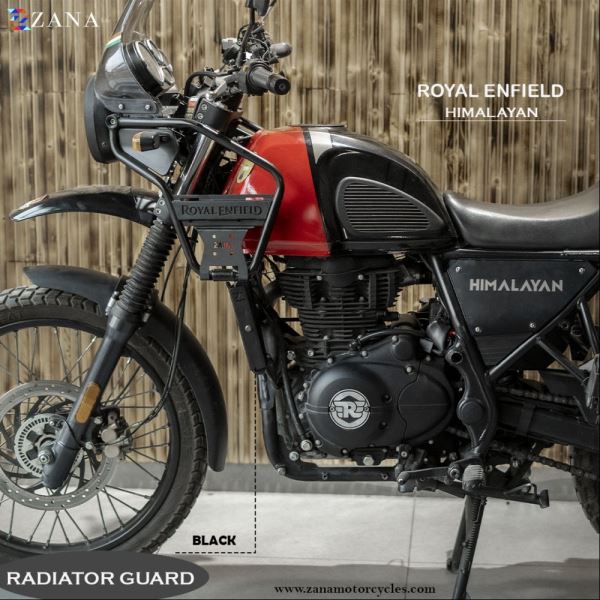 Radiator Guard Honeycomb Black (Full) Himalayan BS-3/4/6 - ZI-8206 - Image 7