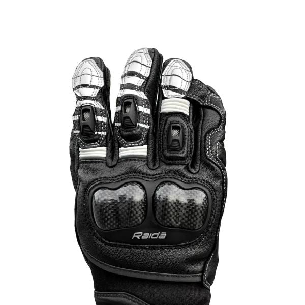 Raida AeroPrix Carbon Edition Gloves (White) - Image 4