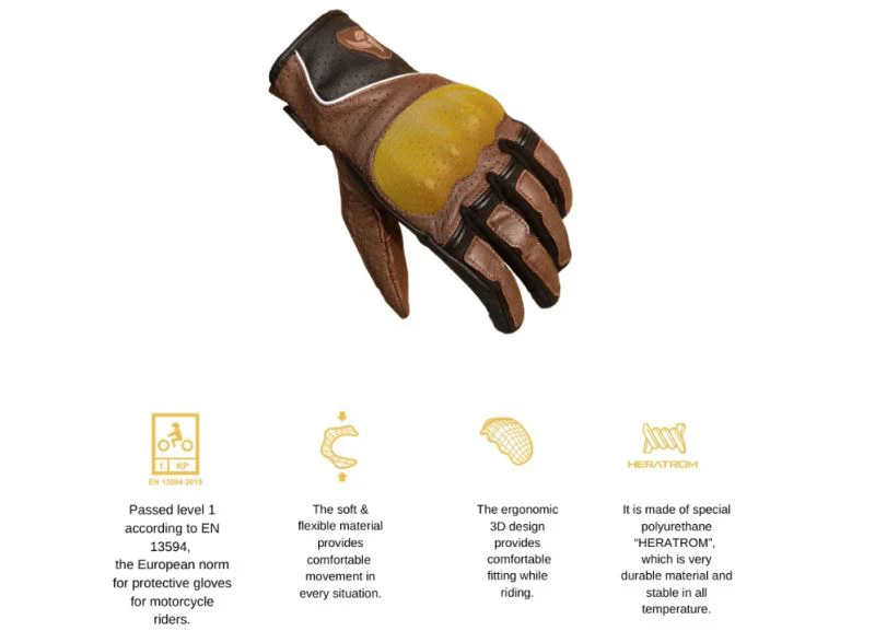 Raida CruisePro Gloves (Brown) - Image 3