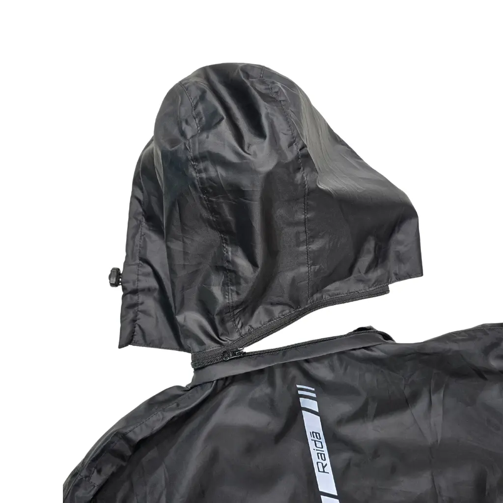 Raida Drymax 10K Rain Jacket | Hiviz-Black - Image 3