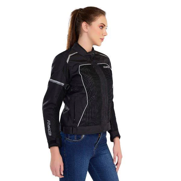 Raida Empress Women’s Riding Jacket-Grey - Image 3