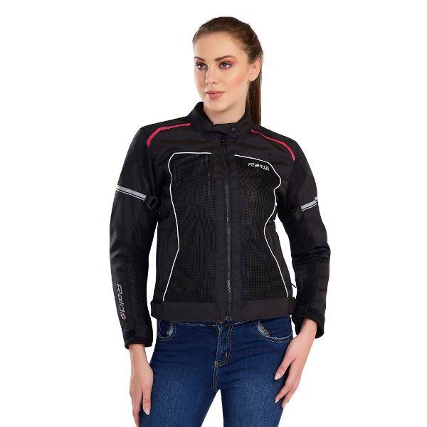 Raida Empress Women’s Riding Jacket-Pink - Image 5