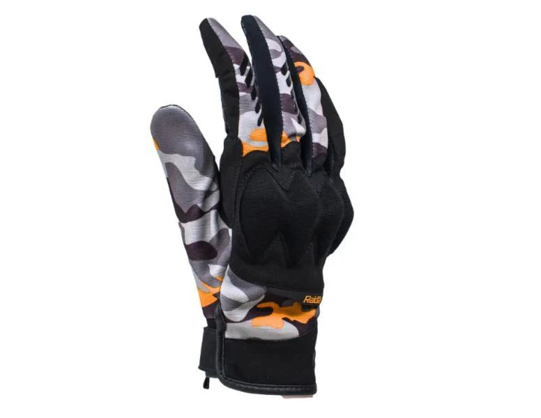 Raida Trailcraft Off-Road Gloves (Camo-Orange) - Image 2