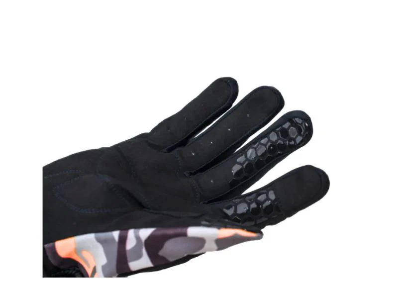 Raida Trailcraft Off-Road Gloves (Camo-Orange) - Image 4