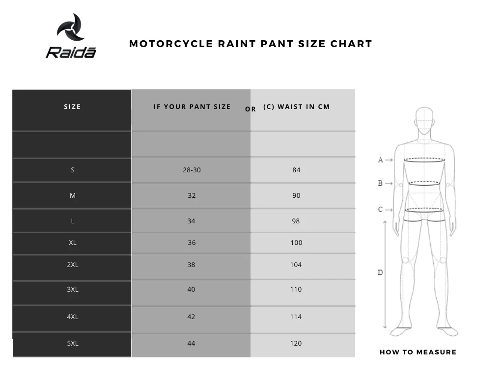 Raida Rain Pants for Bikers - Image 4