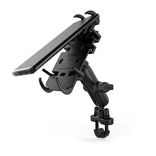RAM Handlebar U-Bolt Mount with Quick-Grip™ Spring Loaded Phone Holder - Image 3