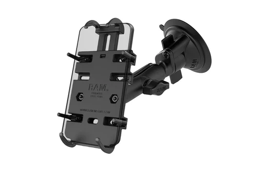 RAM SET - SUCTION CUP BASE QUICK GRIP ( ABOVE 127MM (5"))-RAM-B-166-PD4U