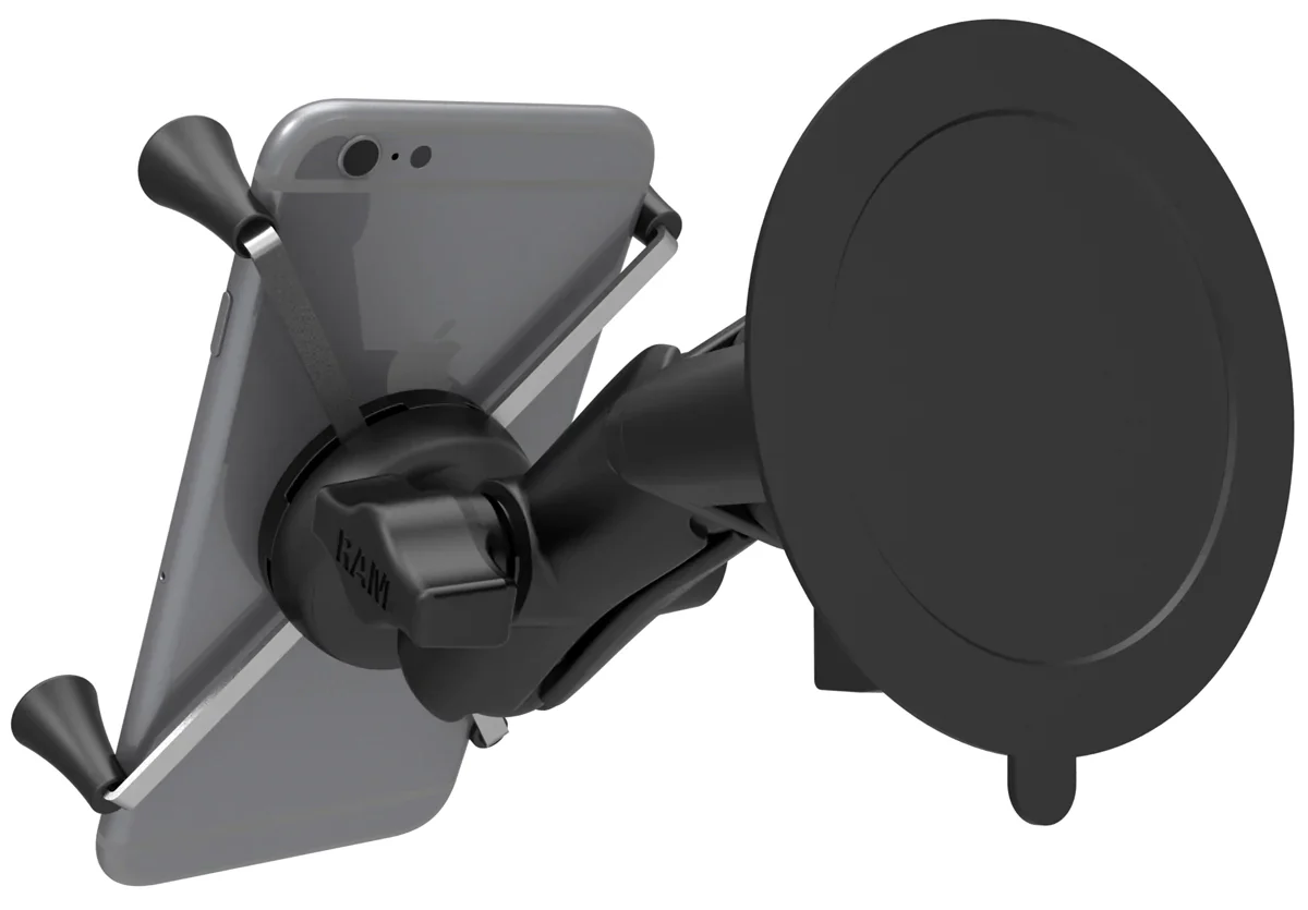 RAM SET - SUCTION CUP X GRIP PHONE CRADLE (ABOVE 127MM (5")) - Ram Mounts - Image 3