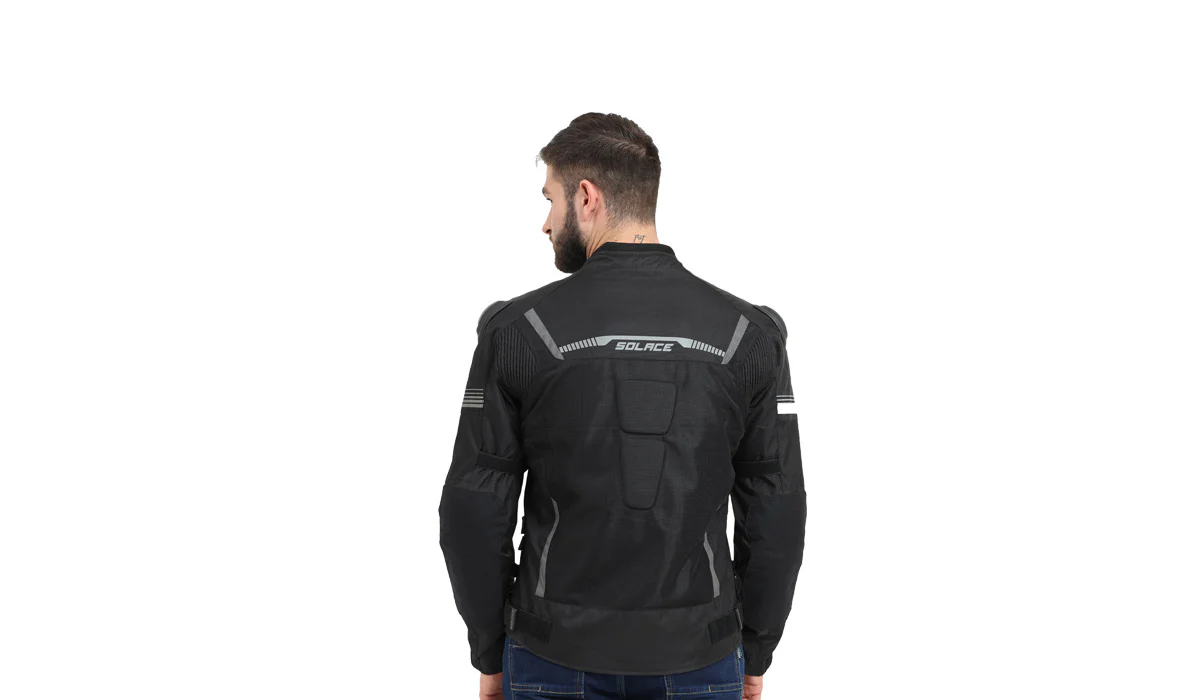 Solace Ramble Riding Jacket (Black) - Image 3