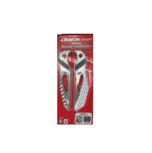 RCB Alloy Rear Footstep For Aerox 155-01FS011 (Silver)