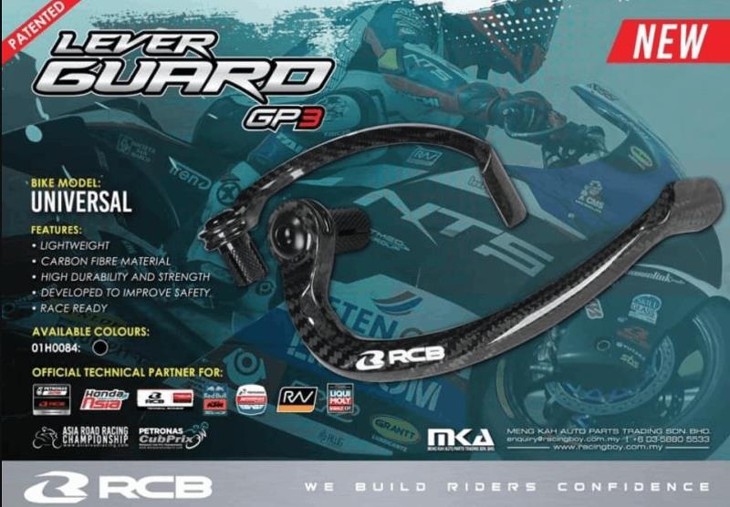 RCB Carbon Lever Guard GP3 01H0084B ( BLACK ) - Image 4