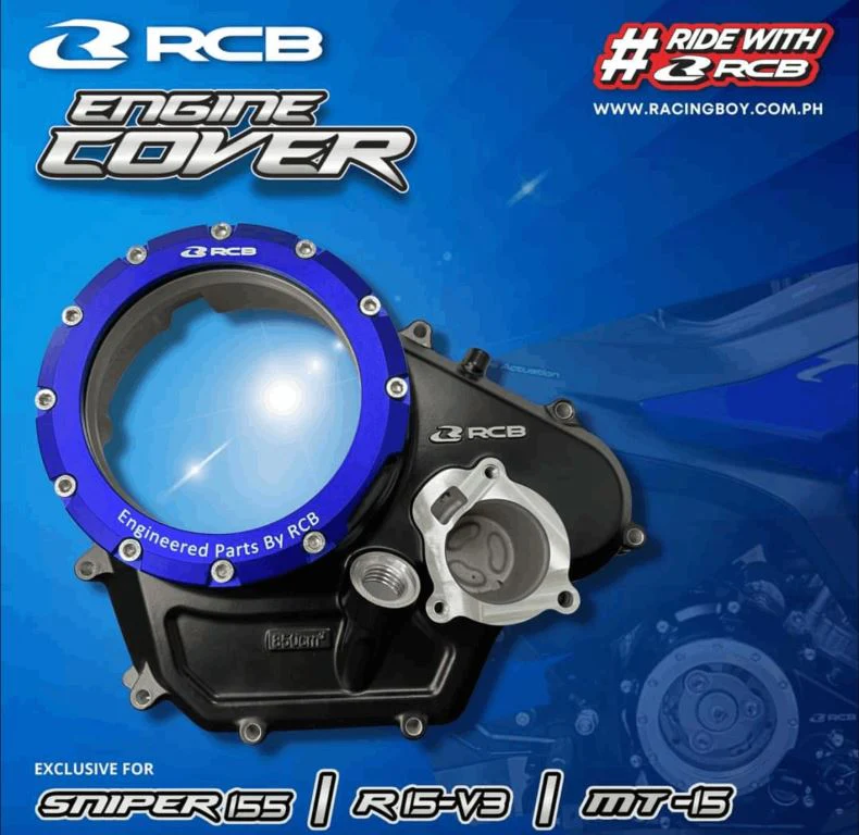 RCB Engine Cover R15V3 MT15 01E0010 ( GOLD ) - Image 2