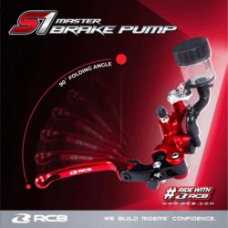 RCB S1 Master Brake Pump LH 14MM 01BP012 ( GOLD ) - Image 2