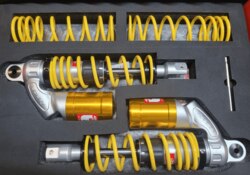 RCB VE Series Suspension Rear Shock Absorber For Aerox 01A0171Y ( YELLOW GOLD ) - Image 2