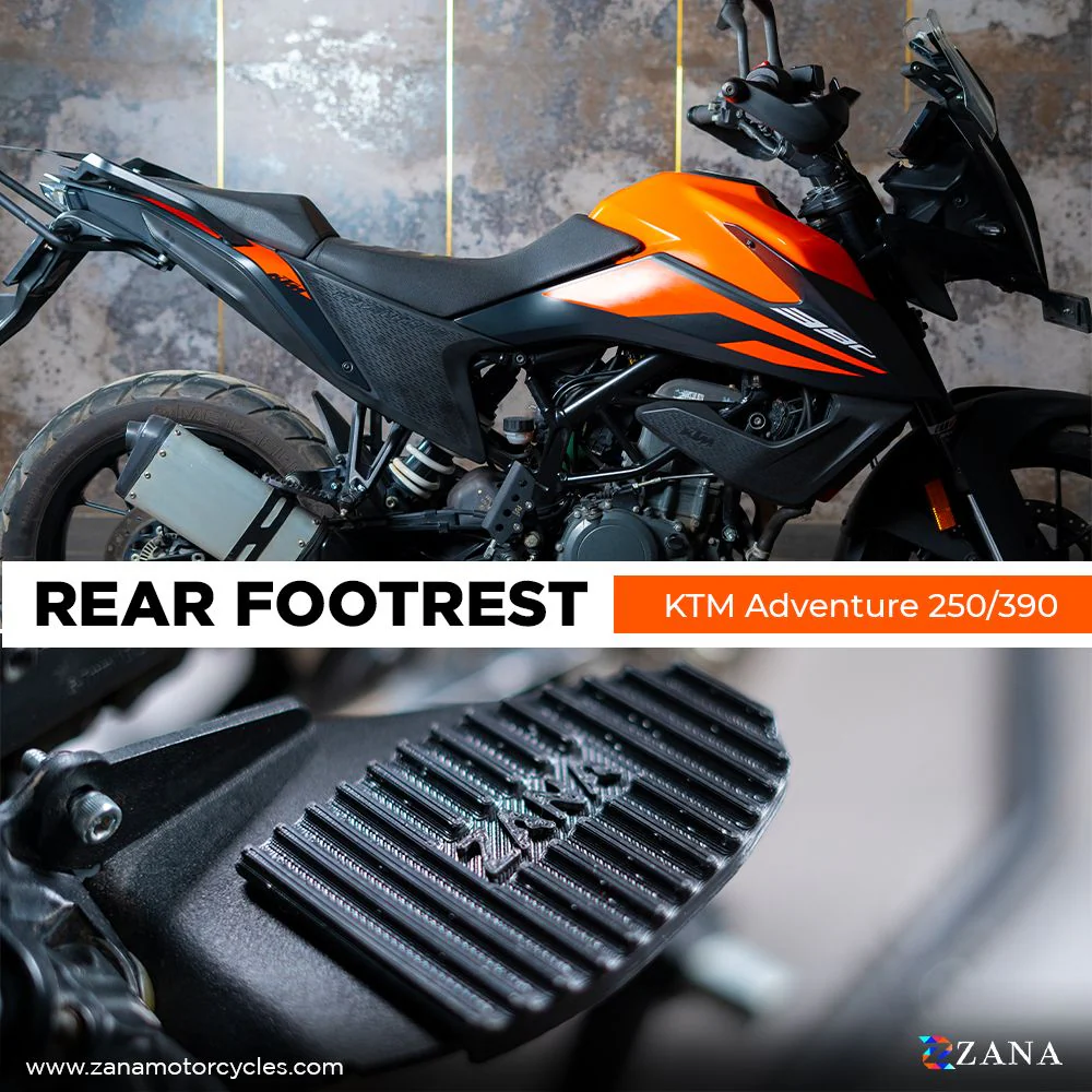 Rear Footrest(Pair) for KTM Adventure 390X-ZANA - ZI-8301