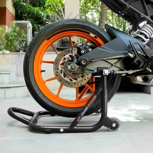 Rear Paddock Stand - Dismantlable Black - Grandpitstop - Image 3