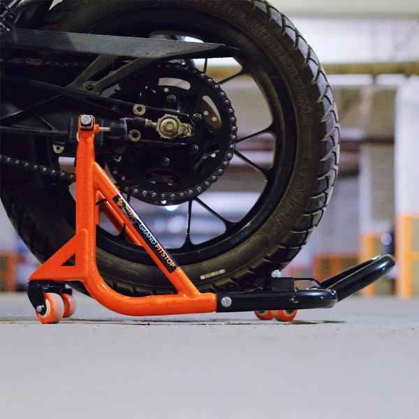 Rear Paddock Stand - Dismantlable Orange - Grandpitstop - Image 4