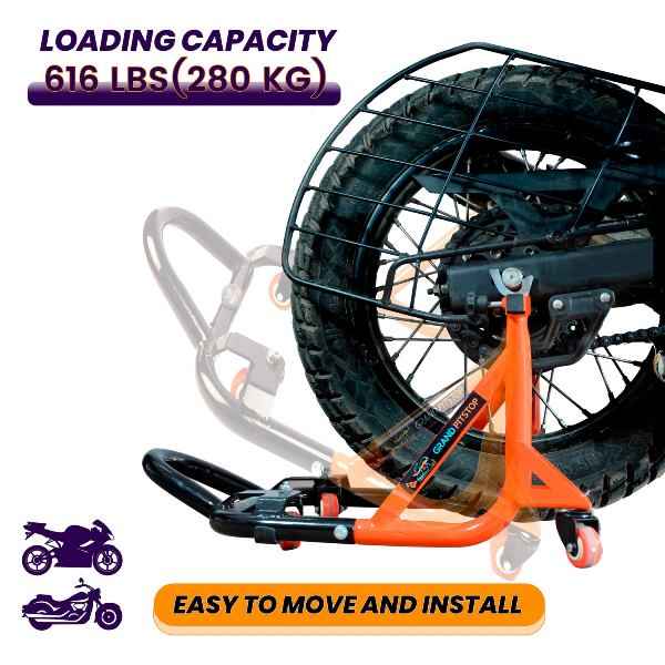 Rear Paddock Stand - Dismantlable Orange - Grandpitstop - Image 5