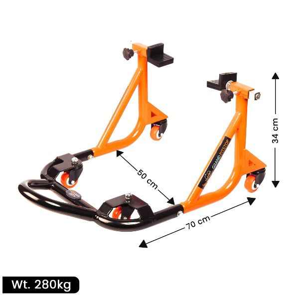 Rear Paddock Stand - Dismantlable Orange - Grandpitstop - Image 7