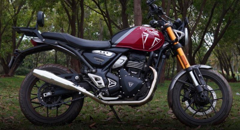 Red Rooster Performance-Blaze Premium Exhaust system For Triumph Speed 400 (Black) - Image 4