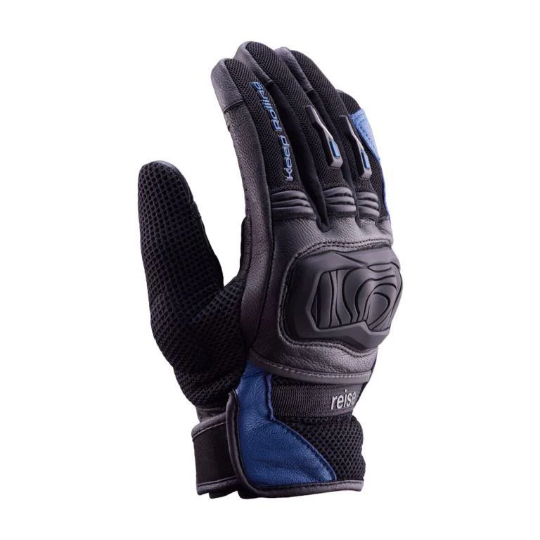 Reise Moto Austra Riding Gloves - Blue - Image 5