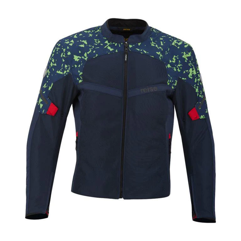 Reise Moto Dalton Sport Touring Jacket - Green - Image 2