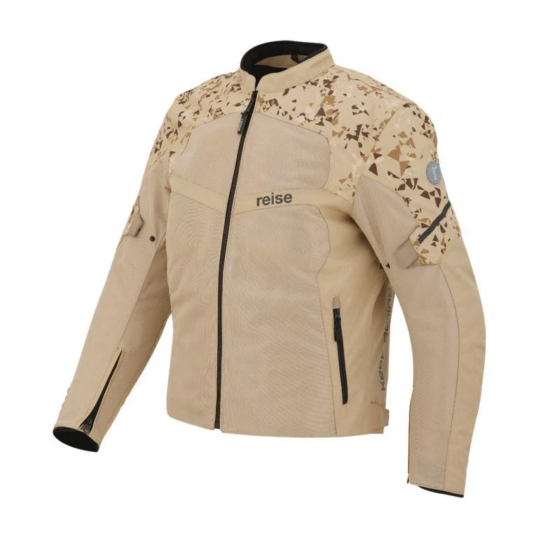 Reise Moto Dalton Sport Touring Jacket - Khaki - Image 4