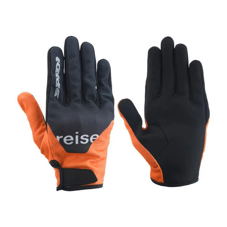 Reise Moto Knott Short Summer Gloves - Orange - Image 4