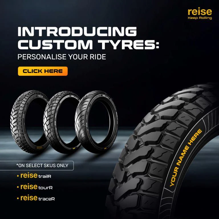 Reise Moto trailR 90/90-19 52P Front Tubeless Tyre - 3601160512 - Image 4