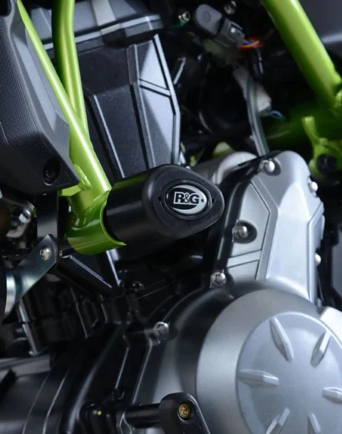 R&G Crash Protector Aero Style for Kawasaki Z650 '17- '24, Z650RS '21- '24, Ninja 650 '17- '24 - CP0416BL - Image 3